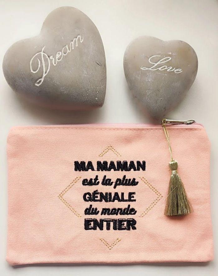 Pochette neuve message Ma Maman est la plus Géniale du Monde Entier - photo numéro 3