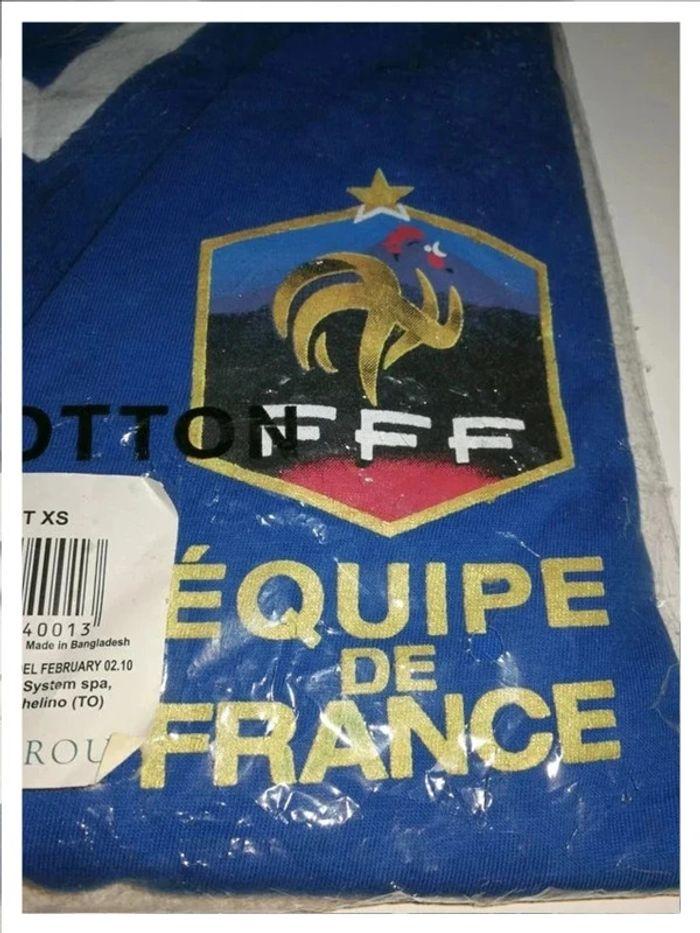 Tee-Shirt équipe de France de football FFF / Taille XS / NEUF - photo numéro 2