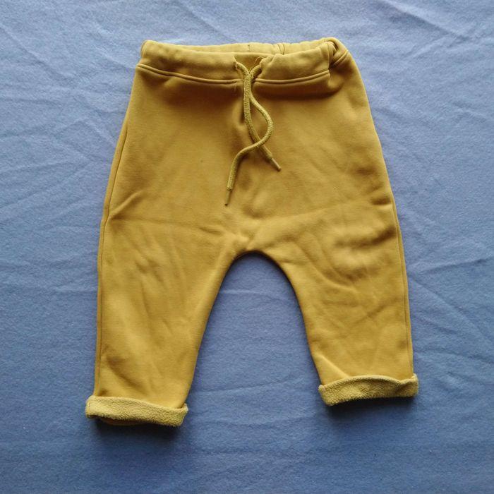 Pantalon chaud jaune 18 mois - photo numéro 1