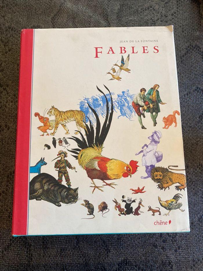 Recueil des fables de Jean de la Fontaine enfant illustré - photo numéro 1