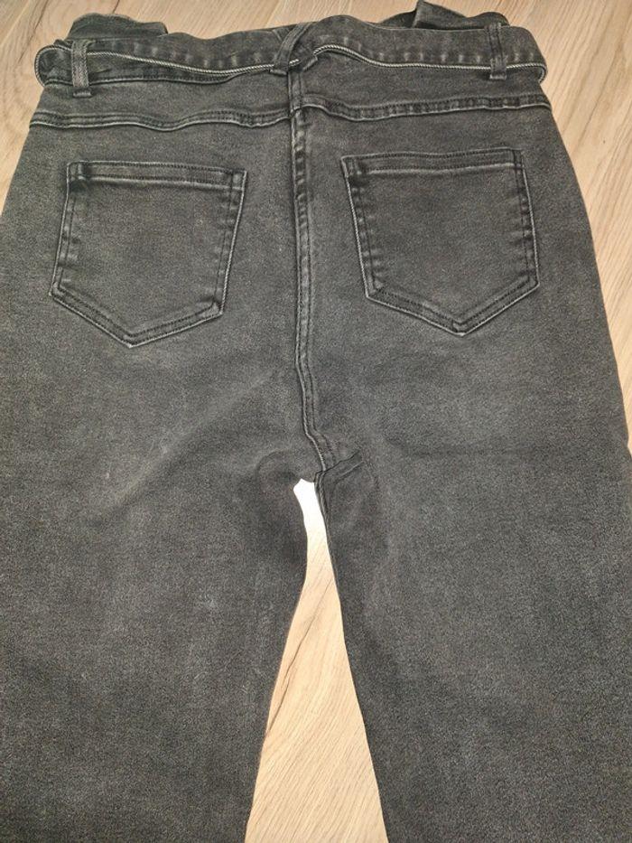 Jeans gris Naf Naf taille 38 - photo numéro 3