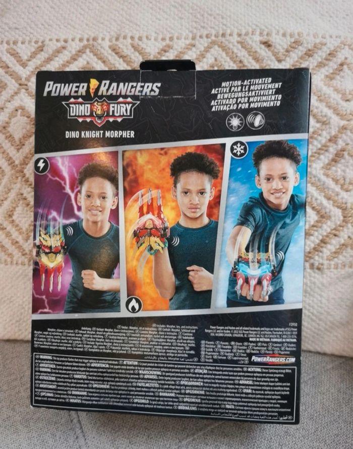 New Hasbro Power Rangers Dino fury knight morpher - photo numéro 2