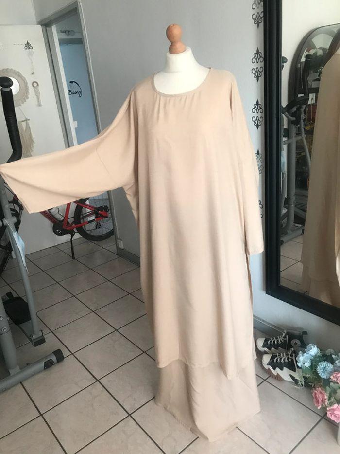 Ensemble Modesty Tunique jupe beige 🌼 - photo numéro 11