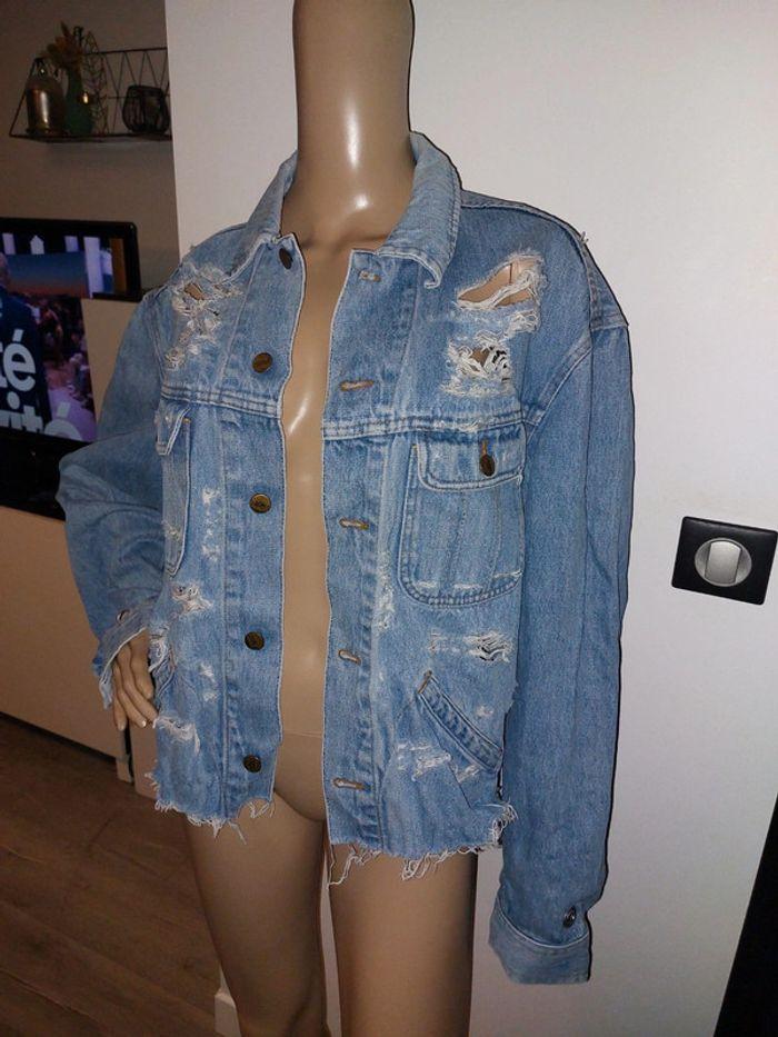 Veste en jean taille unique - photo numéro 2