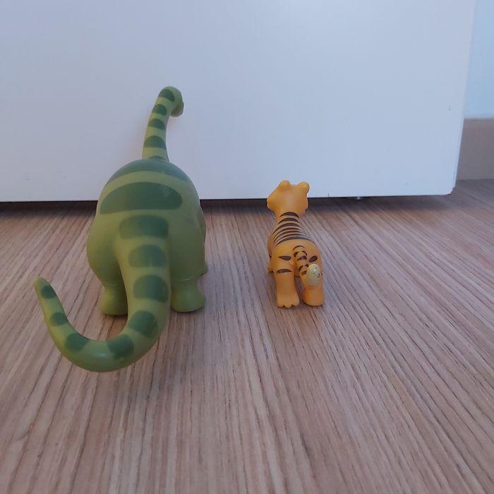 Lot d'un dinosaure et un tigre - photo numéro 4