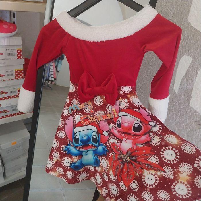 Robe 6ans stitch noel