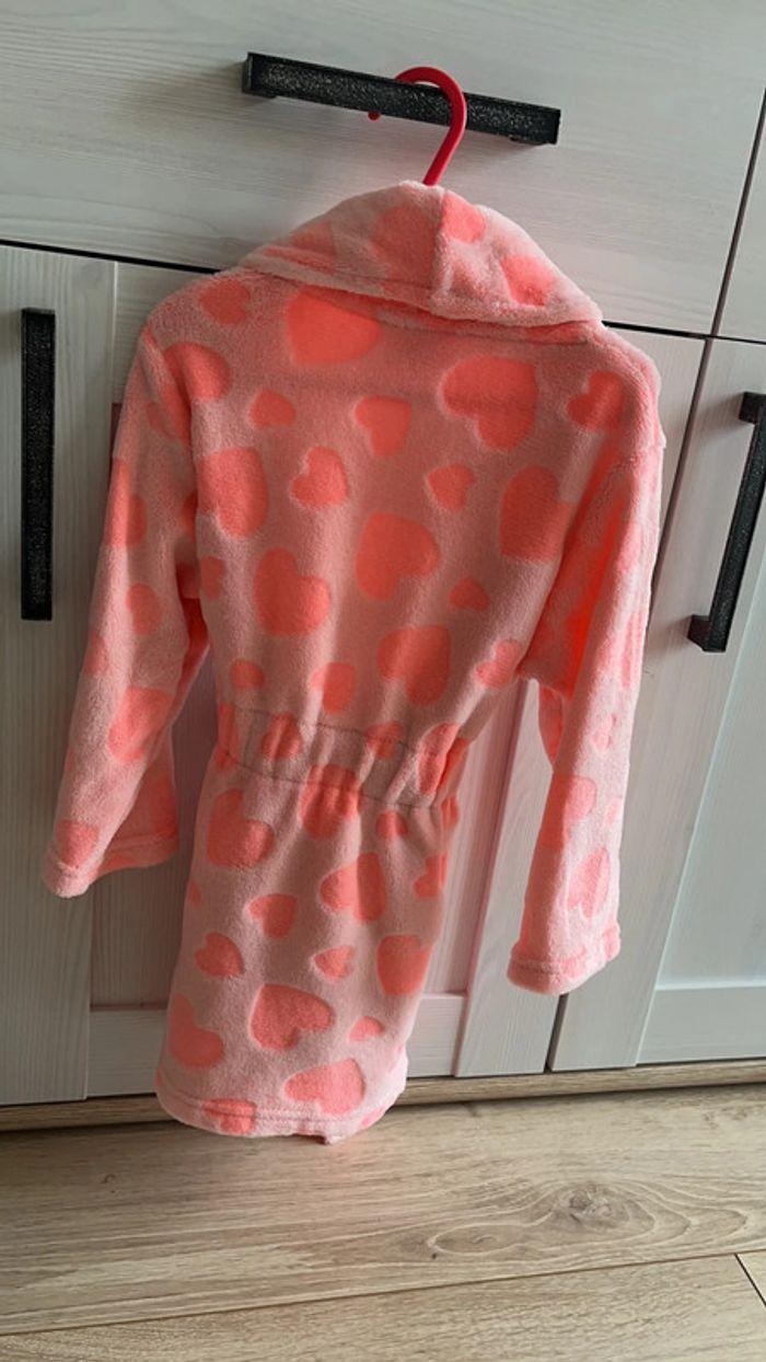 Robe de chambre rose - 4 ans - 104 cm - photo numéro 3