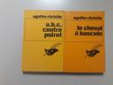 Lot de 2 romans de Agatha Christie collection le masque