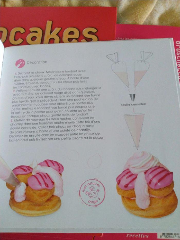 Idée cadeau Noël Livre recettes éclairs et pâte à choux - photo numéro 4