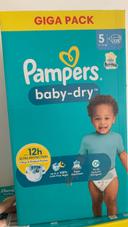 Pampers Taille 5 giga pack