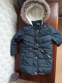 Manteau hiver bleu