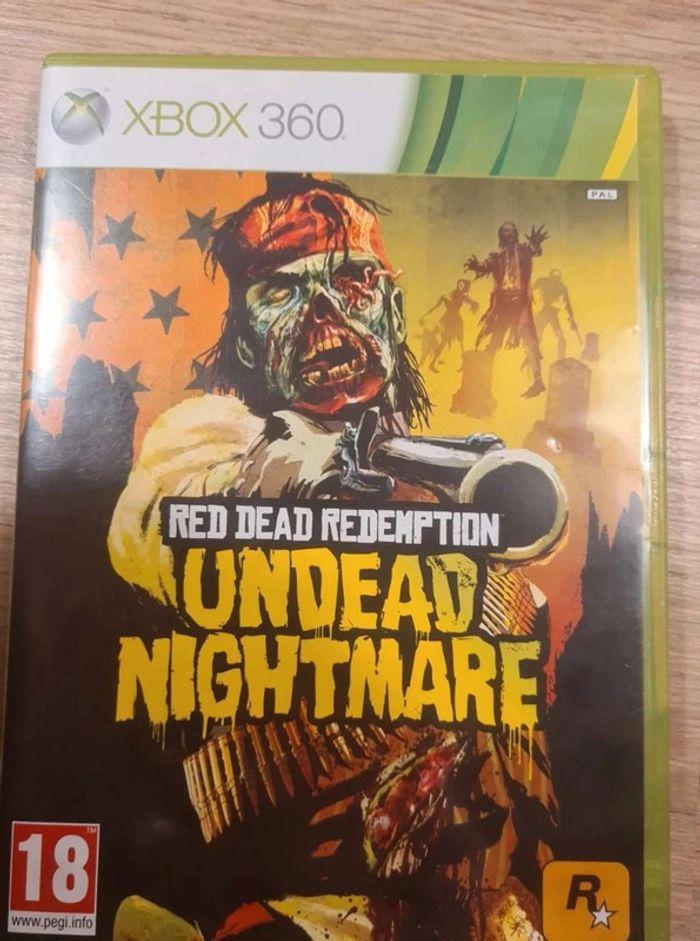 Red  dead rédemption  undead  nightmare xbox 360 - photo numéro 1