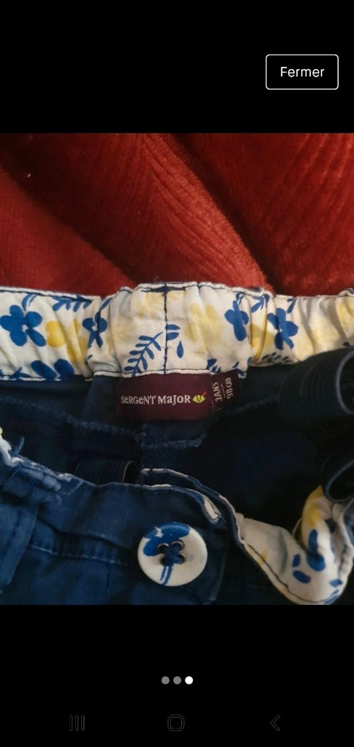 Pantalon léger sergent major 3 ans - photo numéro 3