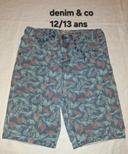 short 12/13 ans denim &co