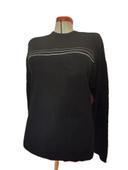 Pull noir Cutting Edge Taille M col arrondi