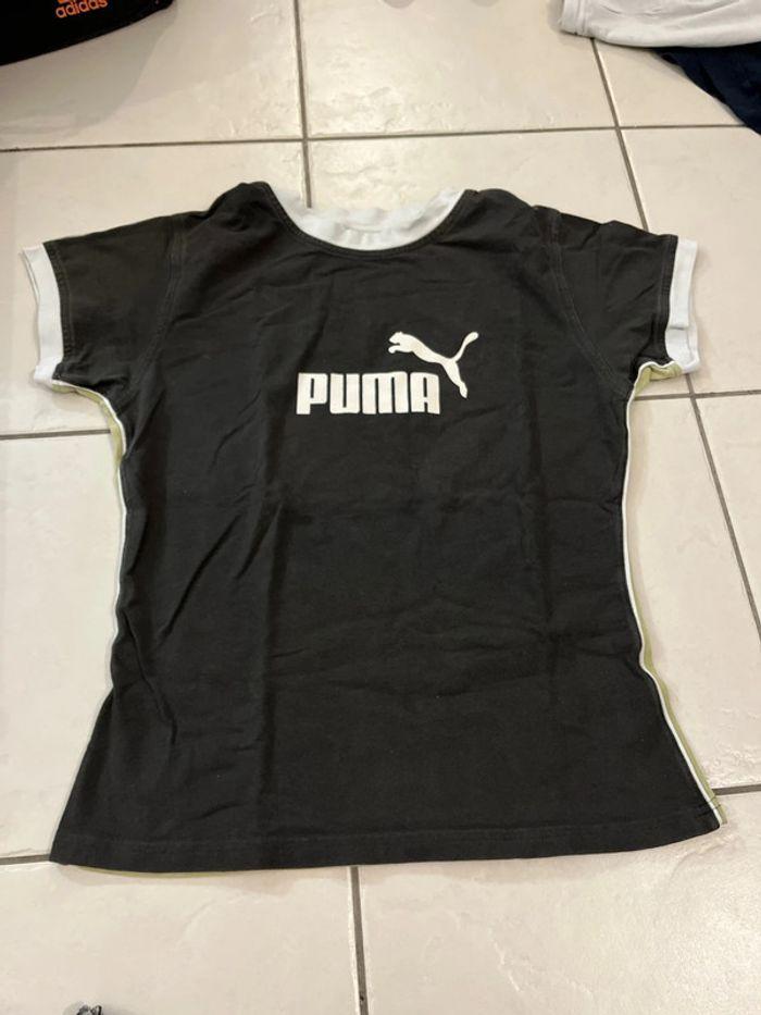 T-shirt bicolore Puma - photo numéro 1