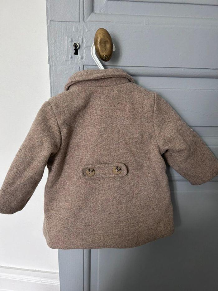 Manteau en laine mélangée bebe - photo numéro 2