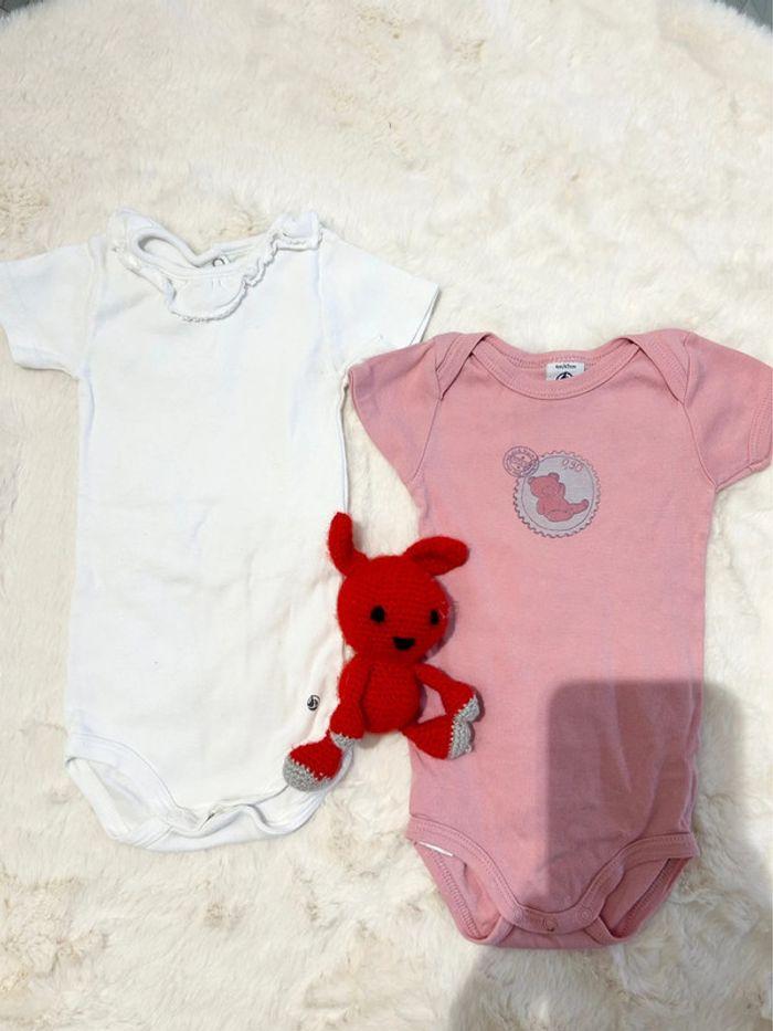 Lot body petit bateau 6m fille - photo numéro 2