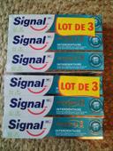 Lot dentifrices signal intégral 8 interdentaire