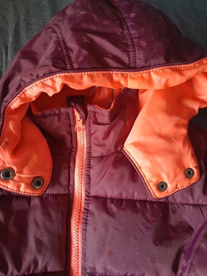 Veste violette/rose fluo 10 ans - photo numéro 4