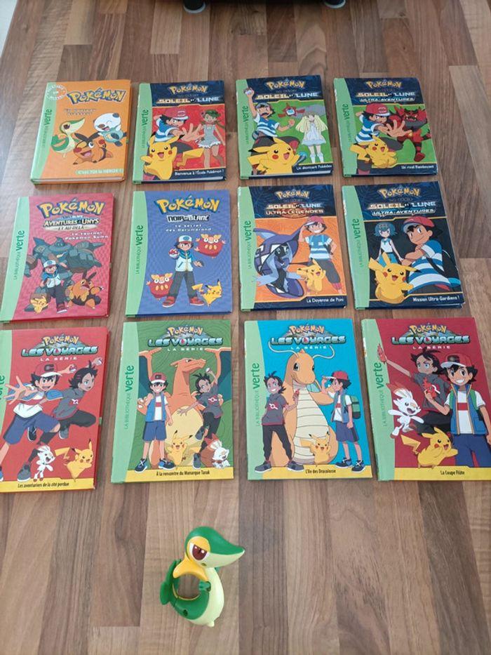 Lot 12 livres pokémon+ 1 figurine pokémon - photo numéro 4