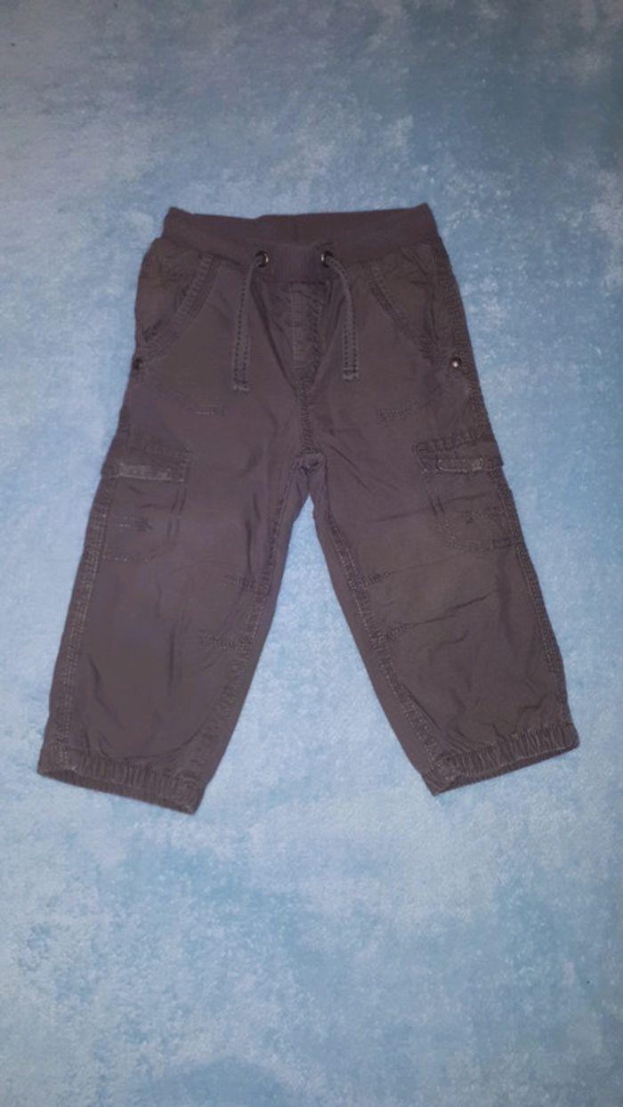 Pantalon garçon taupe Kidkanaï 18 mois - photo numéro 1