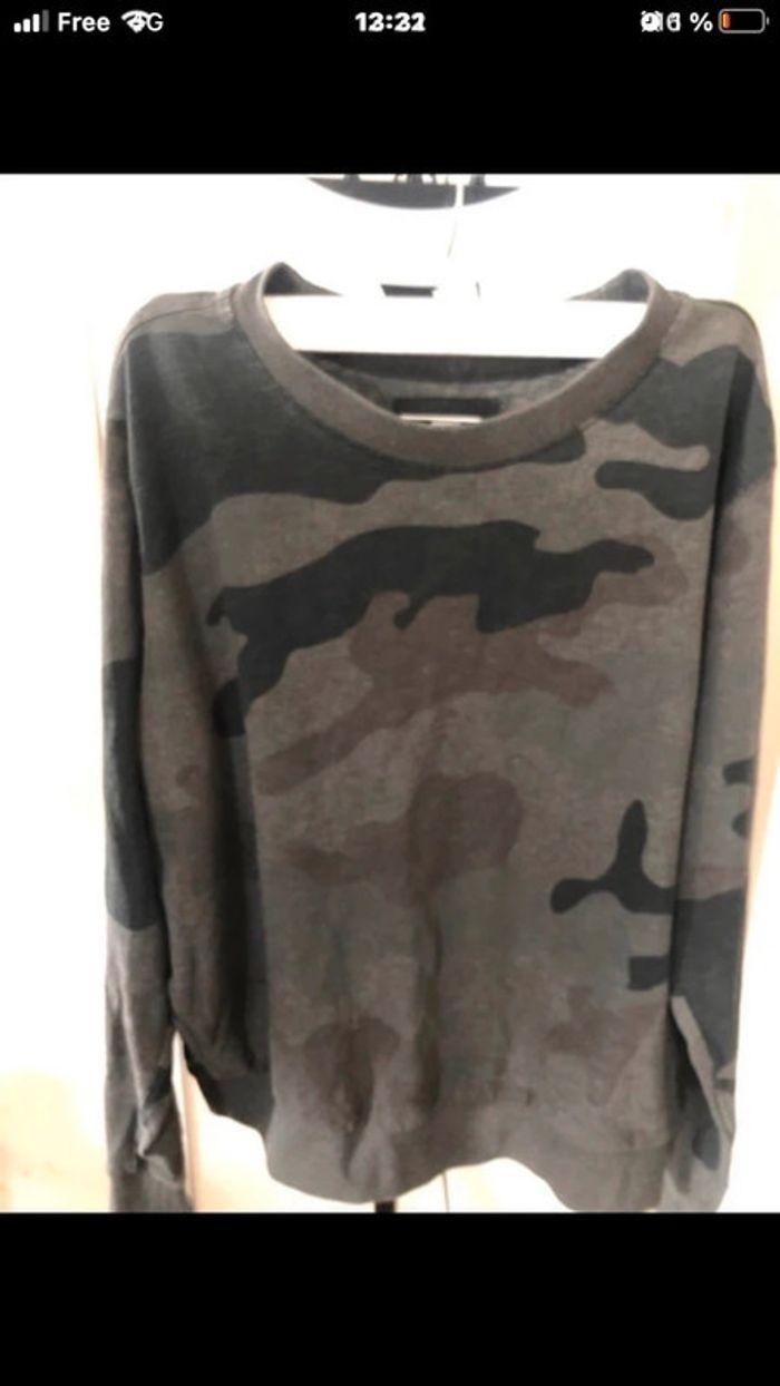 Sweat camouflage militaire . G star RAW . Taille M - photo numéro 1