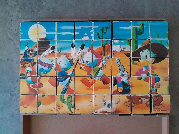 Jeu d'éveil cubes vintage Walt Disney - photo numéro 4