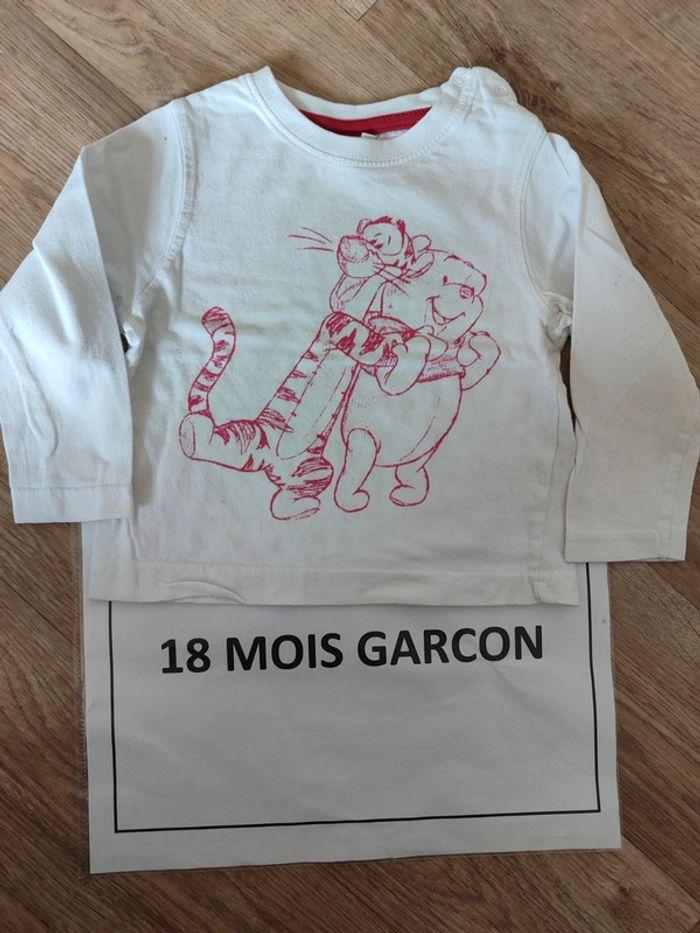 Lot tee-shirt 18 mois - photo numéro 5