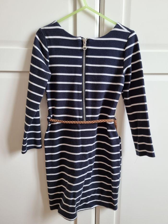 Robe marine H&M 4/6 ans - photo numéro 2