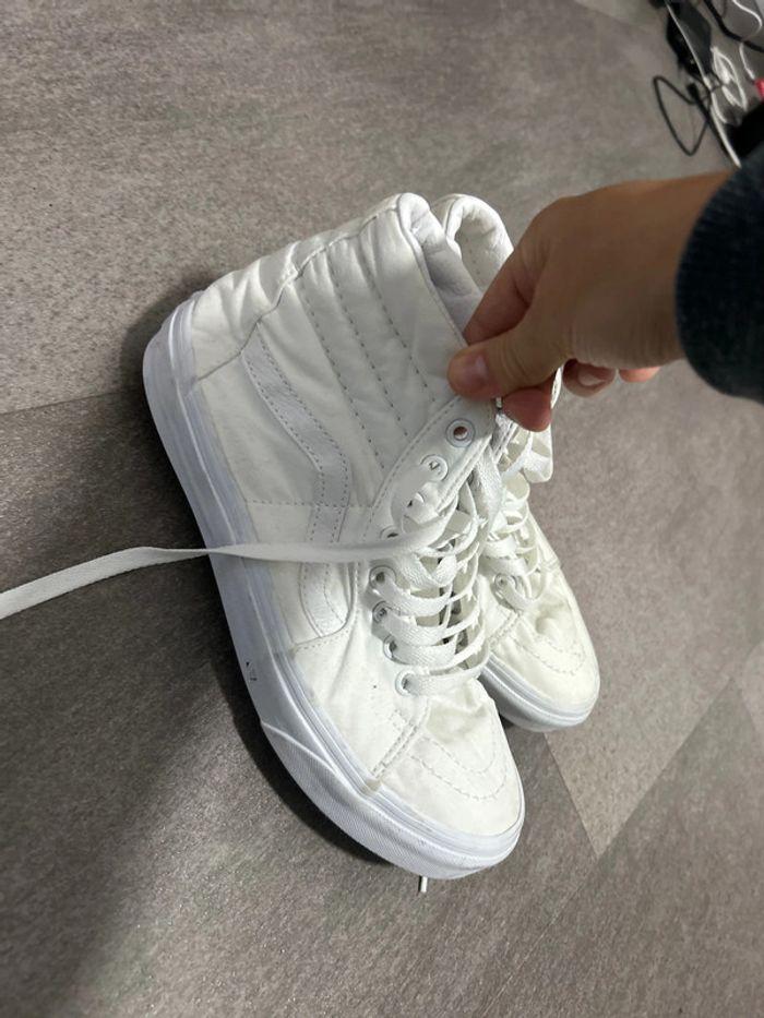 Baskets Vans blanche 38,5 - photo numéro 2