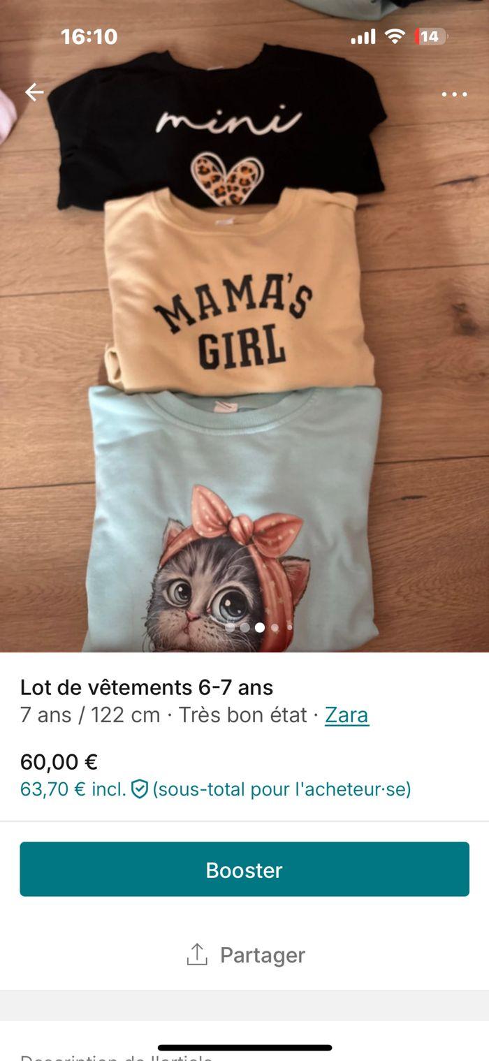 Vêtements fille 6-7 ans - photo numéro 2