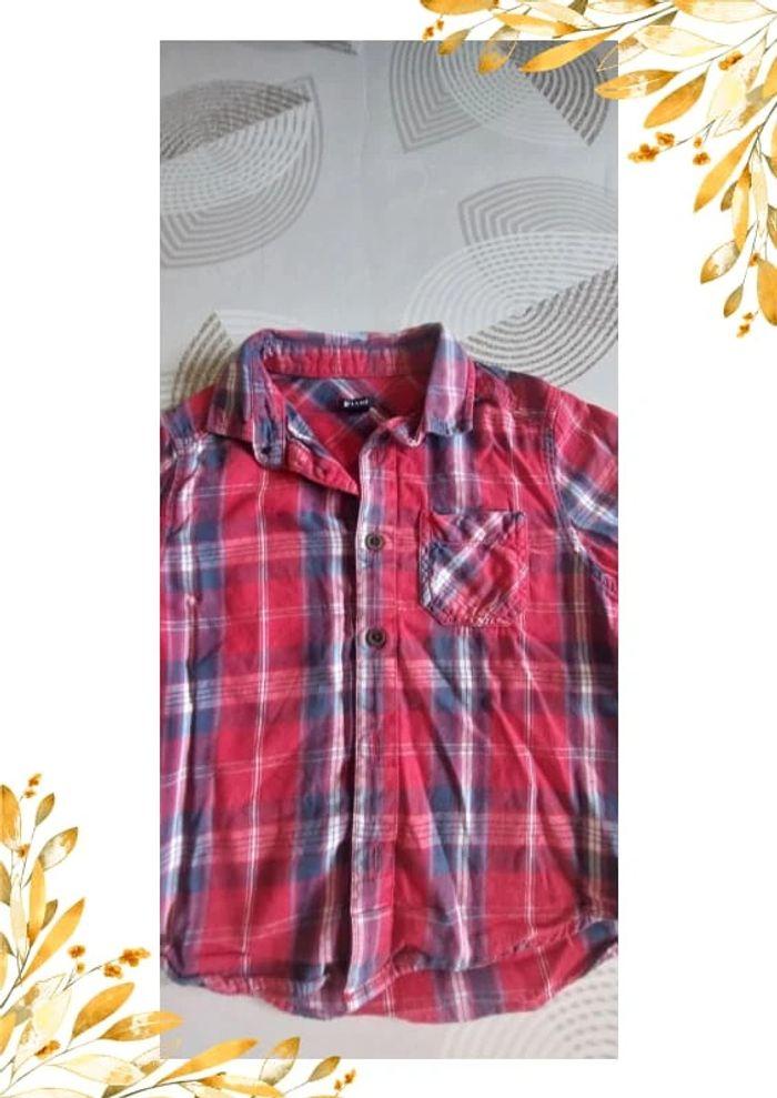 Chemise manches longues garçon 3 ans - photo numéro 2