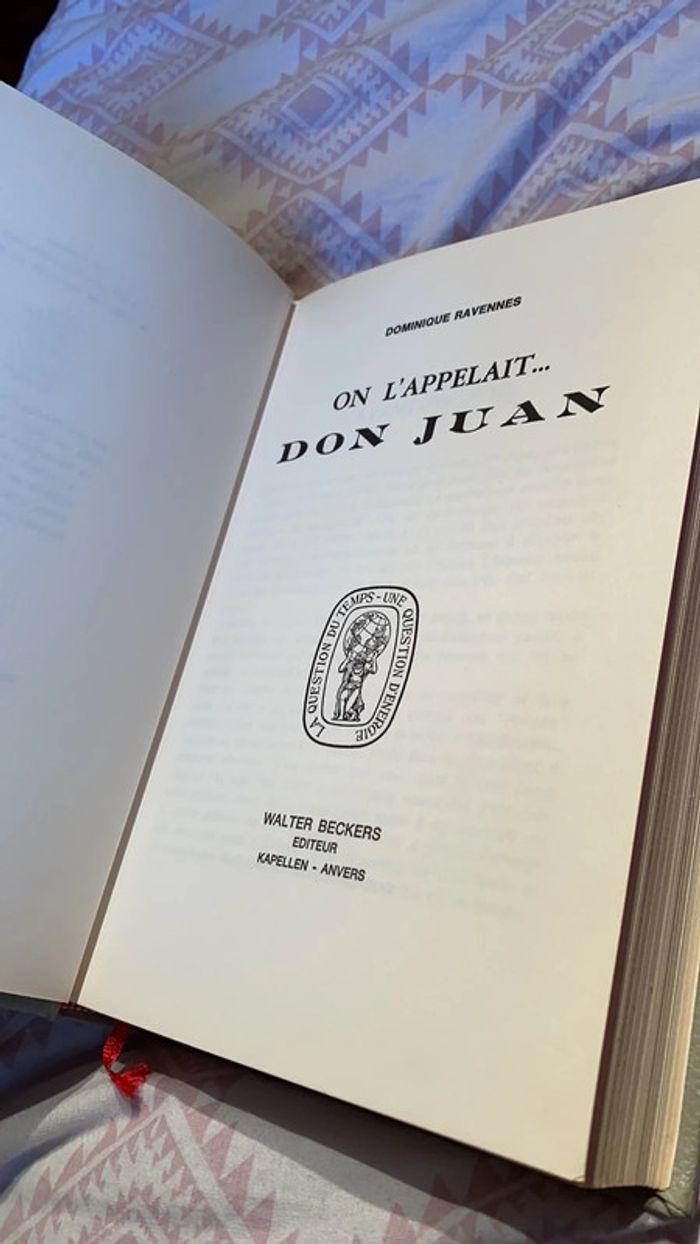 Livre Don Juan   dominique ravennes - photo numéro 3