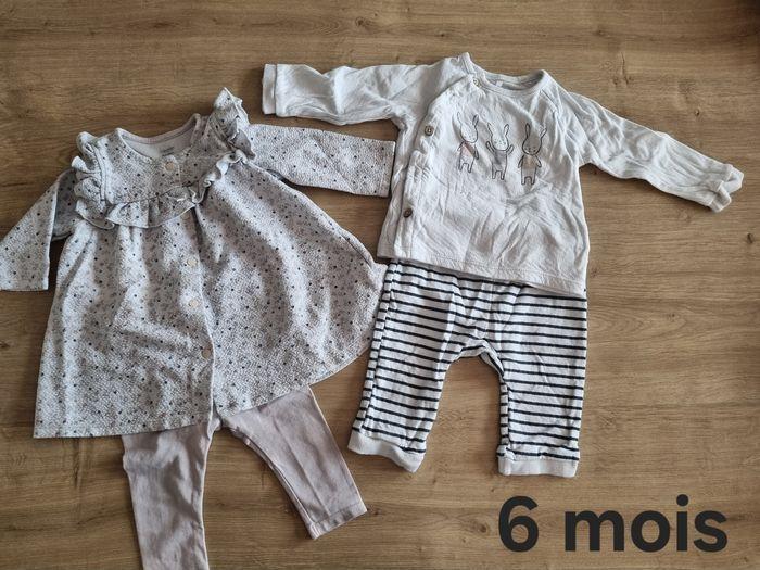 Vend lot bébé fille 6 mois - photo numéro 5