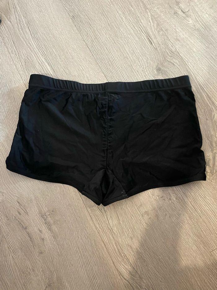 Caleçon de bain boxer noir écriture blanc swoof taille XXL - photo numéro 3