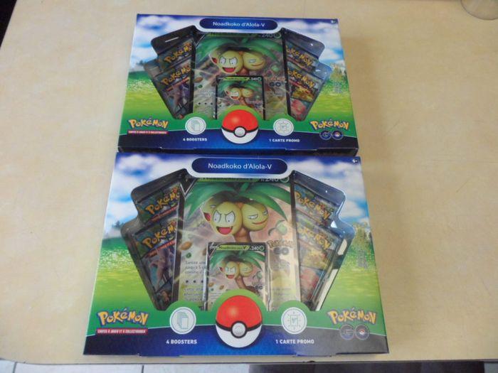 Coffret Pokémon GO Noadkoko d'Alola V Fr - ( 2 Coffrets ) - photo numéro 1