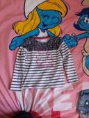 T-shirt manche longue Lulu Castagnette 4 ans