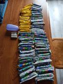 Lot de 68 tampax + boîte de rangement