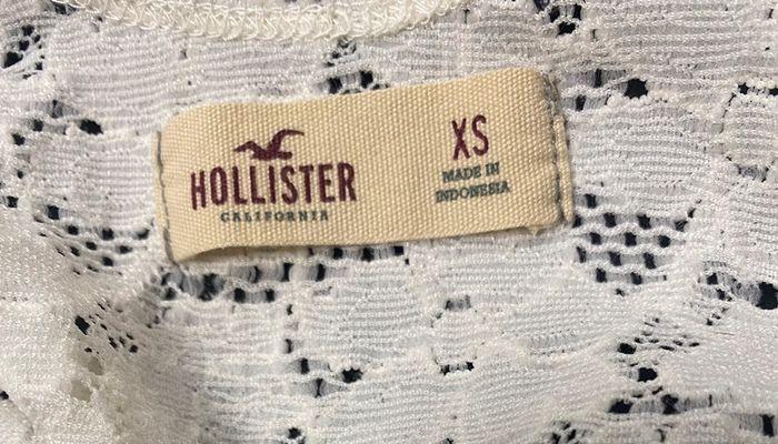 Crop top Hollister en dentelle XS - photo numéro 3