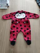 Pyjama coccinelle 3 mois