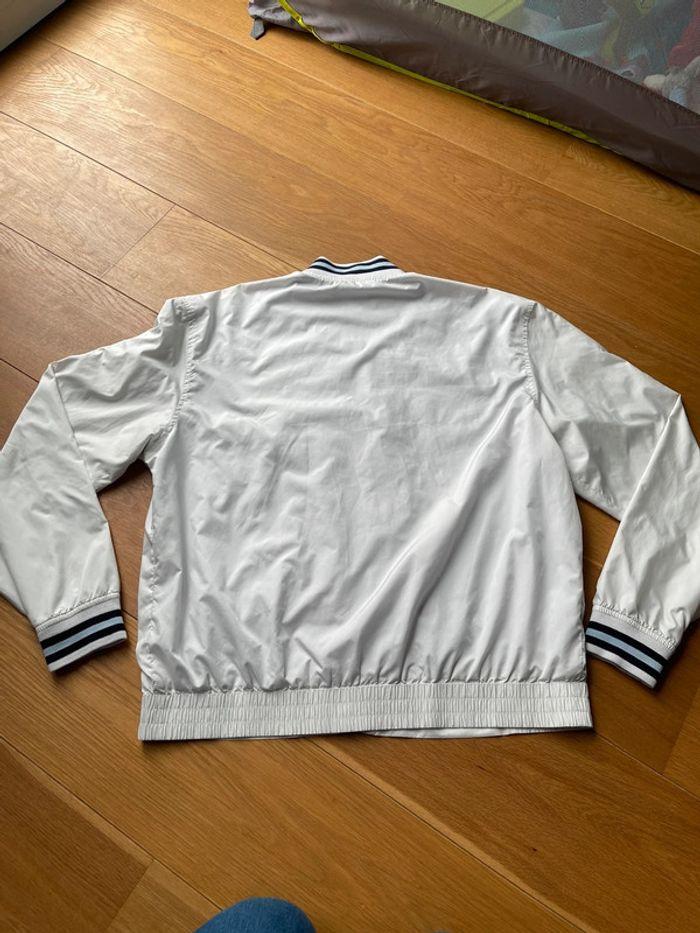 Bomber Fred Perry Blanc - photo numéro 2