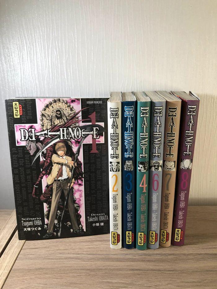 Lot de 7 manga deathnote kana - photo numéro 1