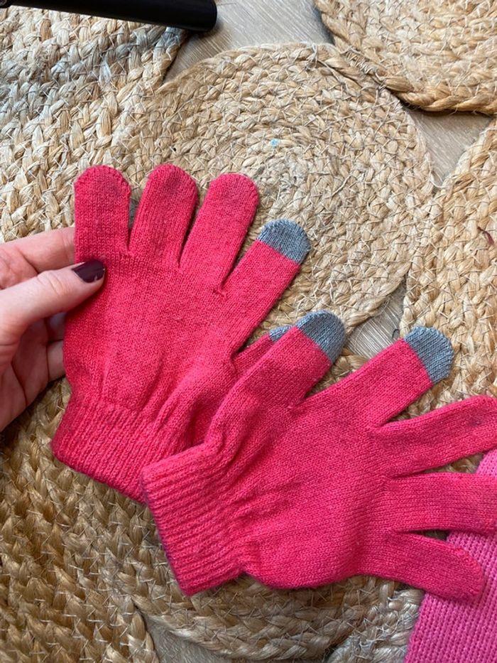 Lot de 2 écharpes LOL Surprise ! et 1 paire de gants rose et gris - photo numéro 4