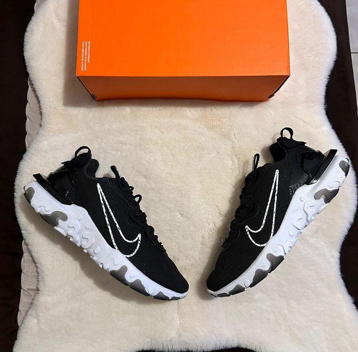 Nike React Vision Black White - photo numéro 3