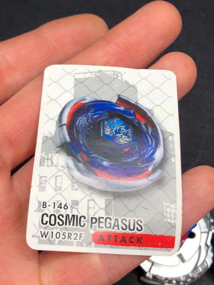 Toupie Beyblade Hasbro tomy métal fusion Cosmic pegasus - photo numéro 8