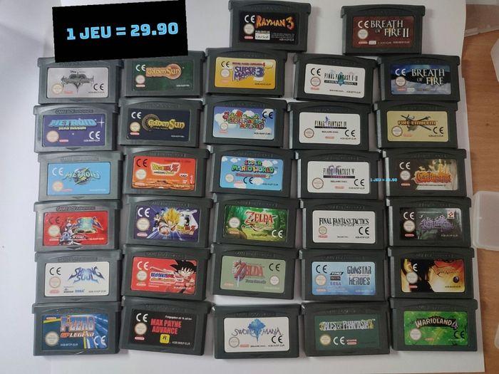 Jeu  game boy advance