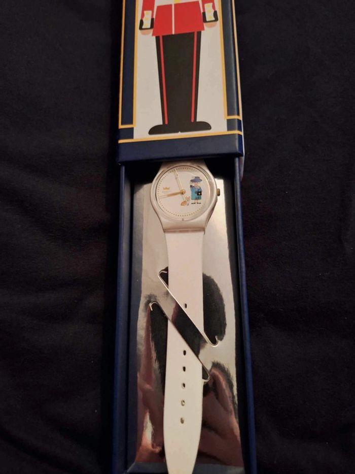 Montre Swatch Reine d'Angleterre Elizabeth II Édition limité - photo numéro 4