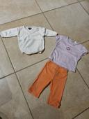 Lot vêtements bébé  fille