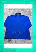 👕 Sweat de sport polaire  running cycliste champion Bleu Taille L 👕